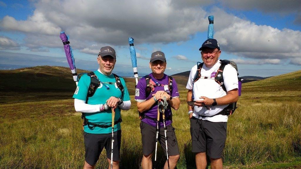 Three Dads Walking