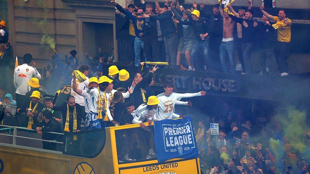 Leeds United parade