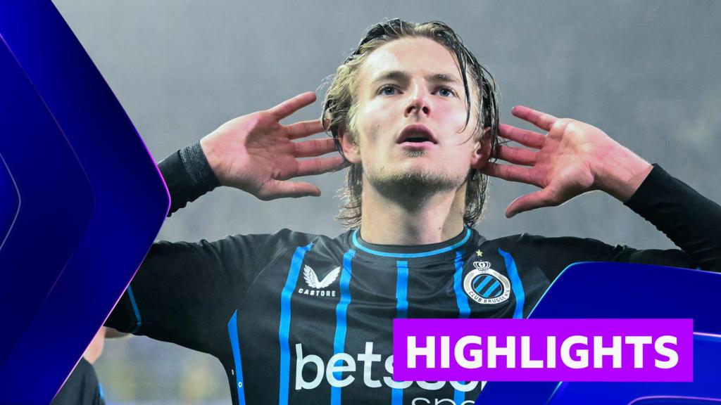 Club Brugge thrash Marseille to progress to playoffs