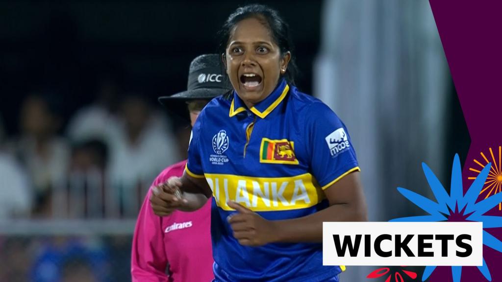 India collapse as Ranaweera takes three wickets in five balls