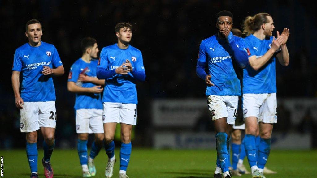 Chesterfield players