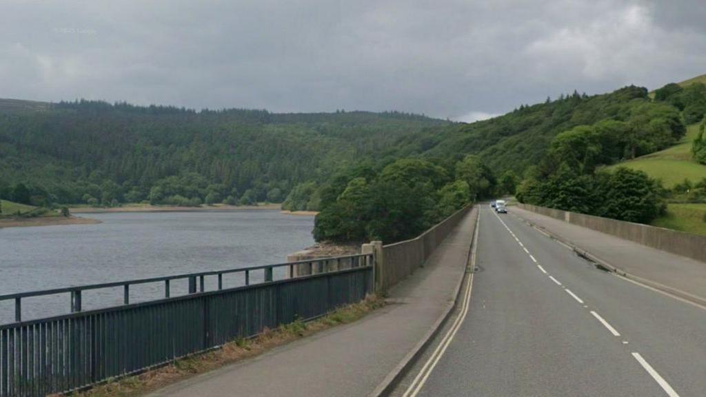 The Snake Road bridge over Ladybower