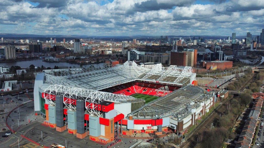 Manchester United's Old Trafford ground