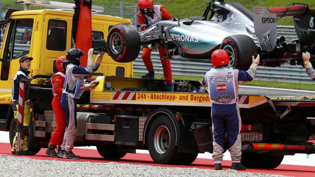 Nico Rosberg's Mercedes'