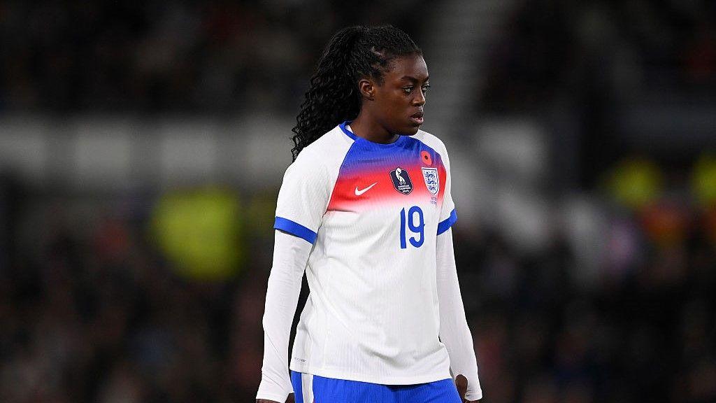 Michelle Agyemang looking on