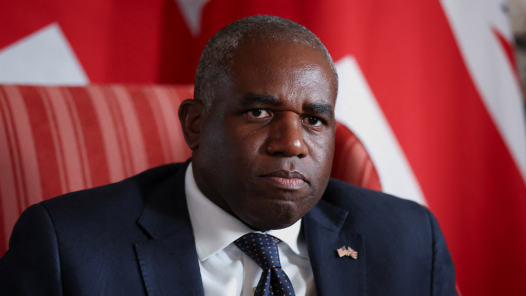 Lammy Condemns Israeli Restrictions on Aid Entering Gaza