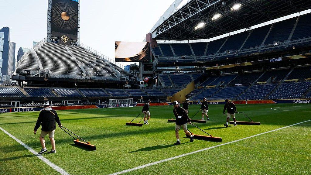 Lumen Field pitch