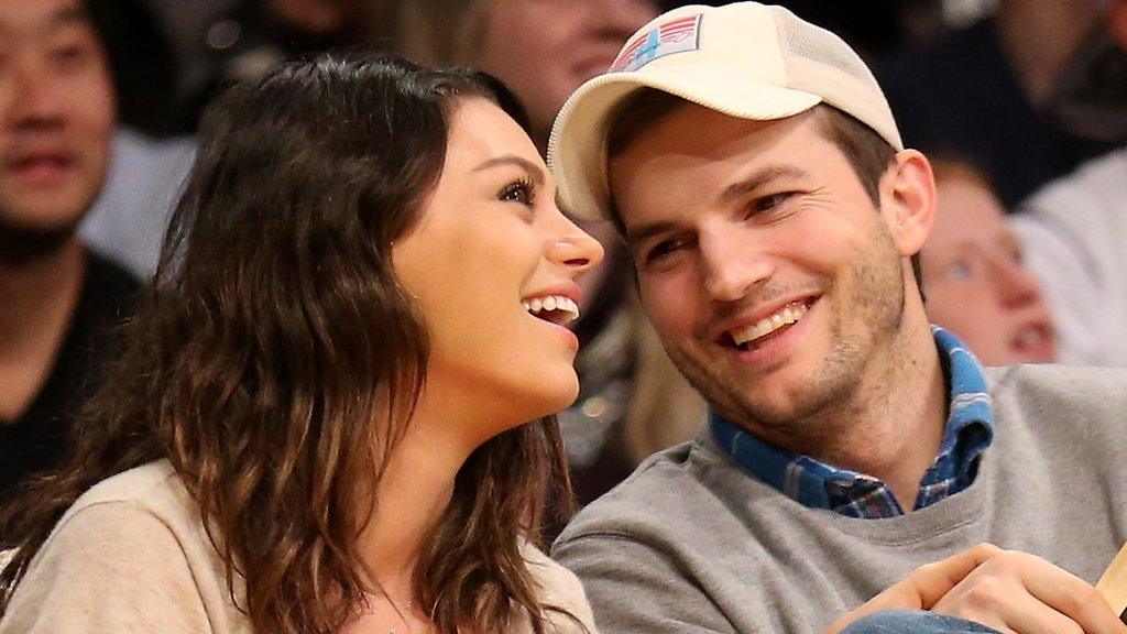 Mila Kunis and Ashton Kutcher