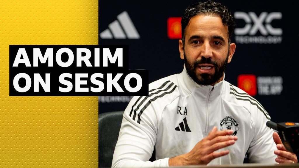 Amorim backs Sesko to thrive despite 'struggles'