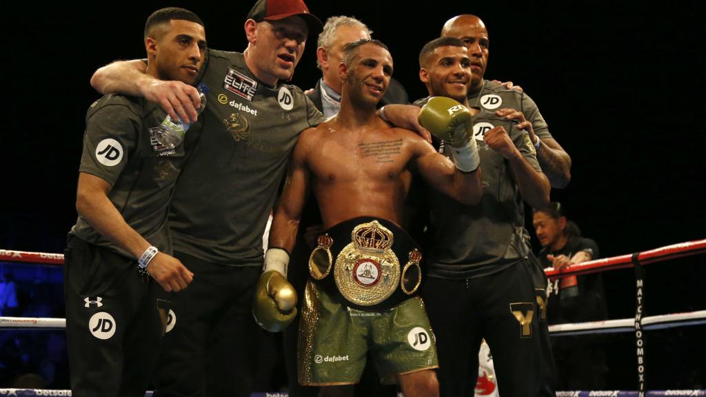 Kal Yafai celebrates
