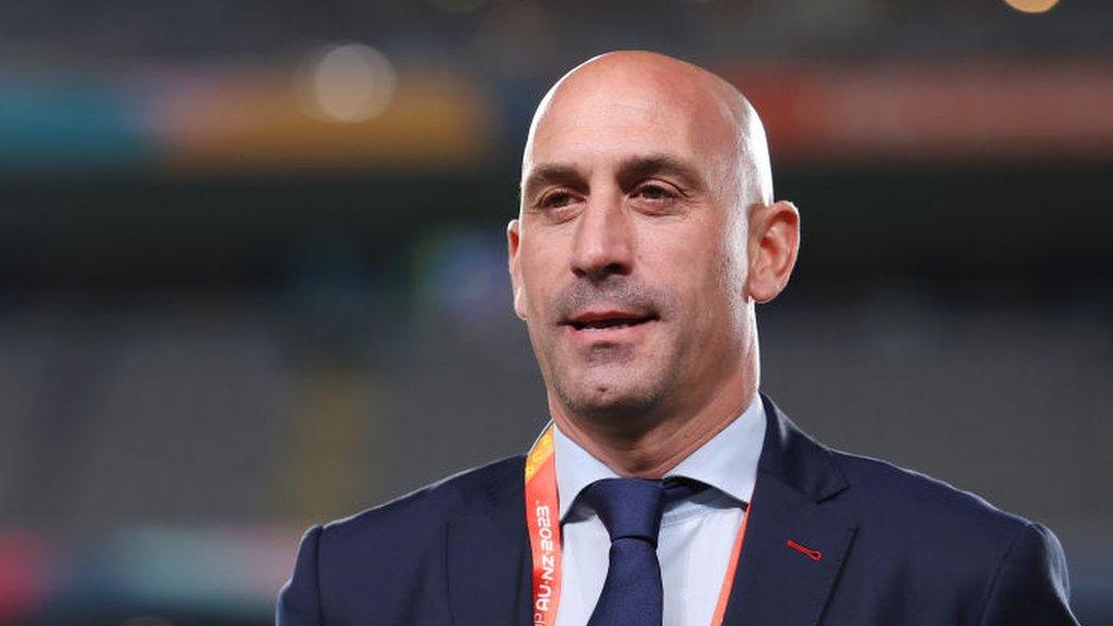 RFEF president Luis Rubiales