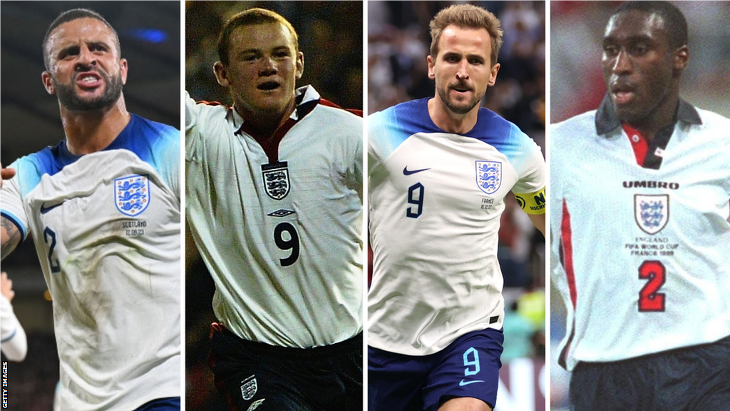 Kyle Walker, Wayne Rooney, Harry Kane, Sol Campbell