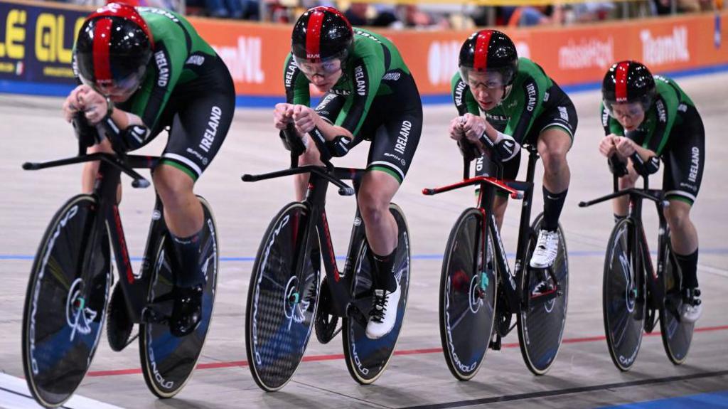 The Ireland women's pursuit squad travelled the world to make sure on qualifying for Paris