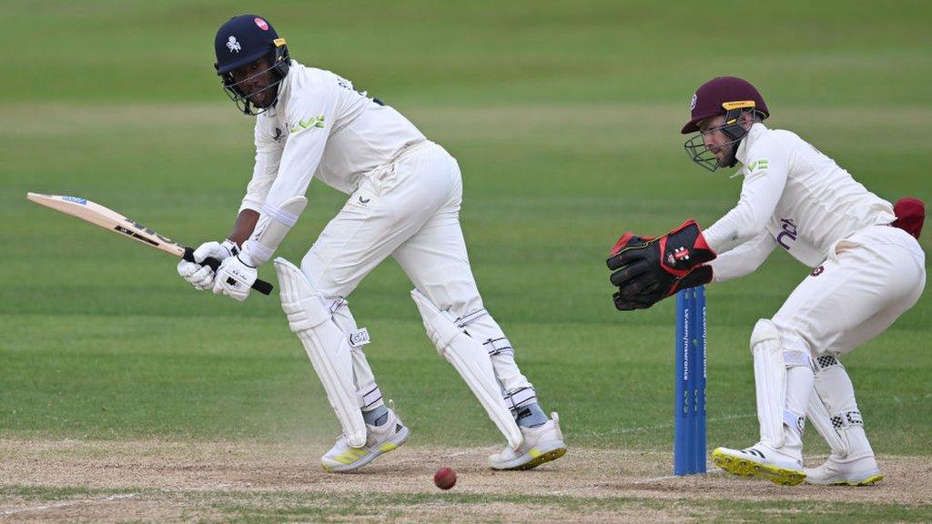 On 271 overnight, Kent triple centurion Daniel Bell-Drummond already had the highest County Championship score of the season