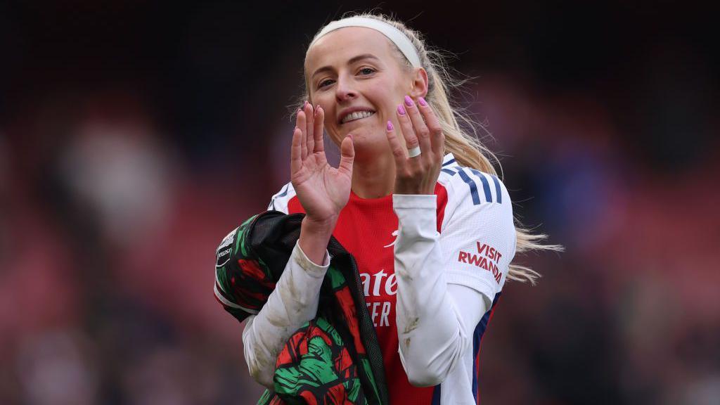 Chloe Kelly after the victory over Tottenham