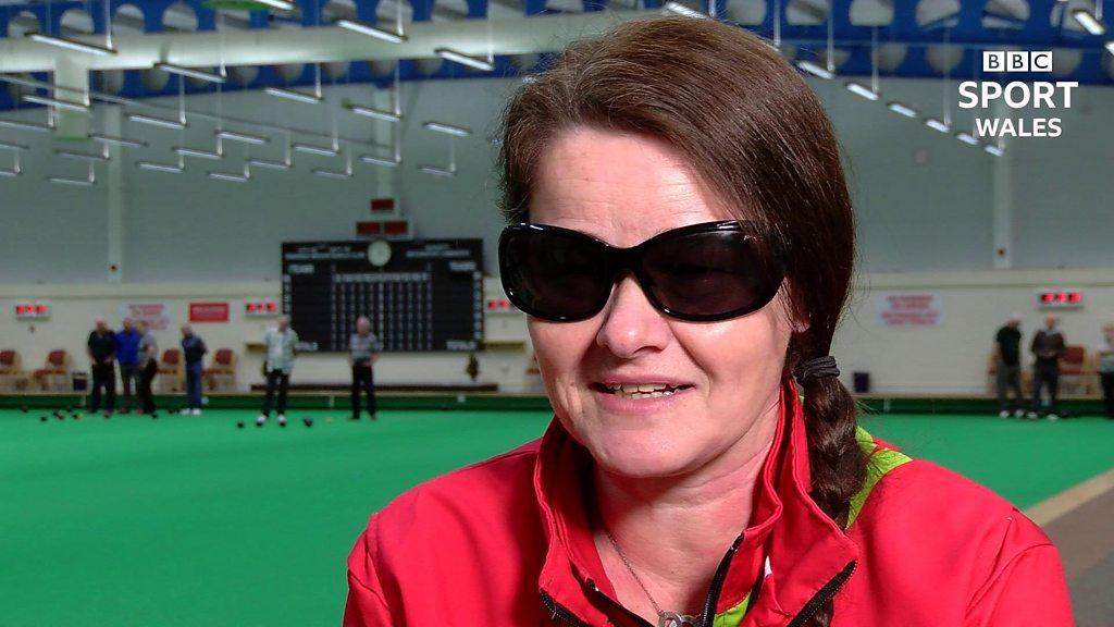 Welsh bowler Julie Thomas