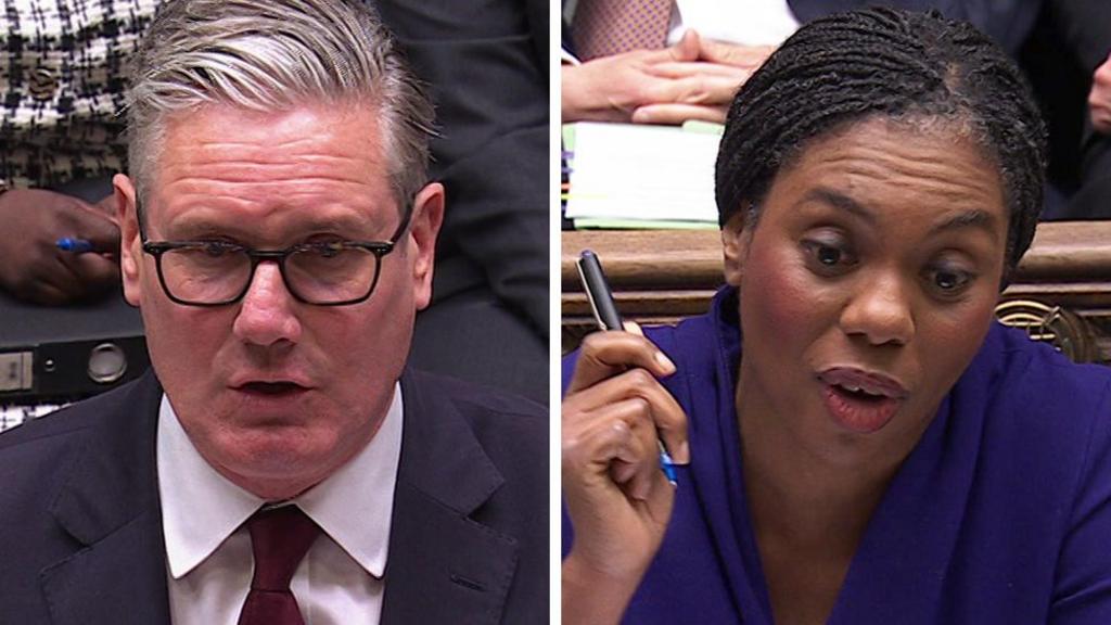 Starmer and Badenoch at PMQs