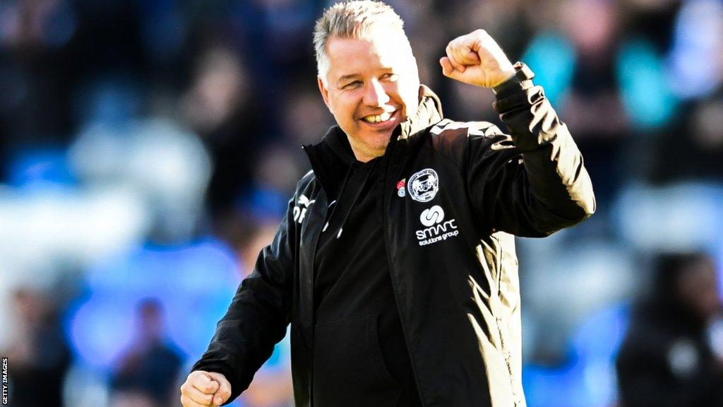 Darren Ferguson is in his fourth spell as Peterborough boss