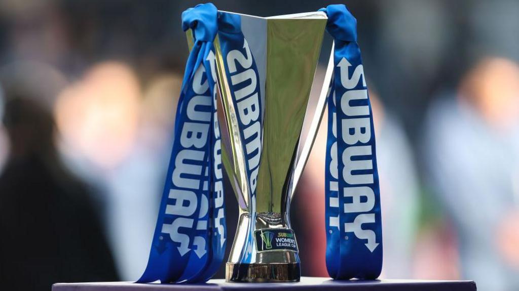 The Women's League Cup trophy
