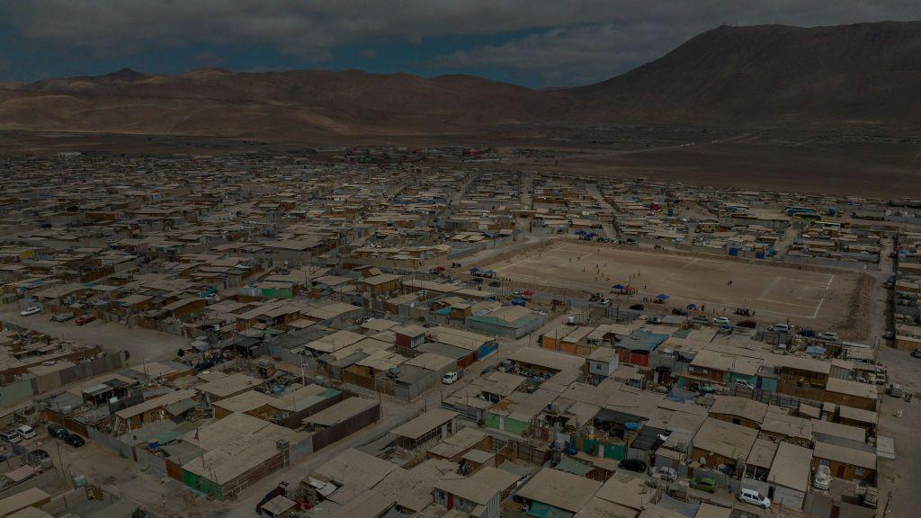 Homes in Alto Hospicio. 