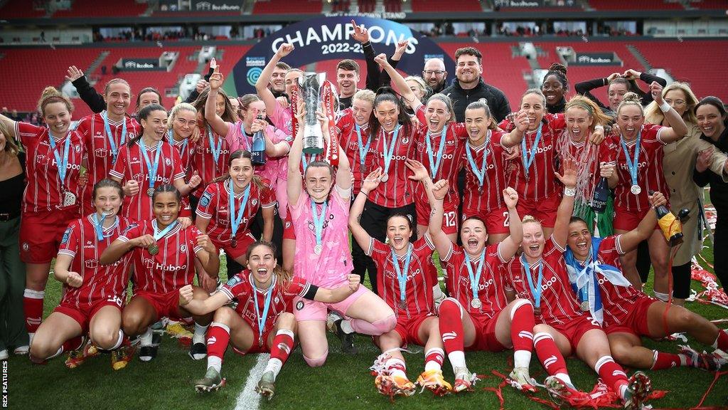 Bristol City Women secured a return to the WSL after two seasons in the Championship