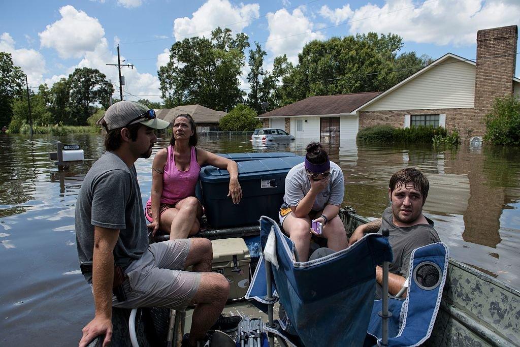 People on boat