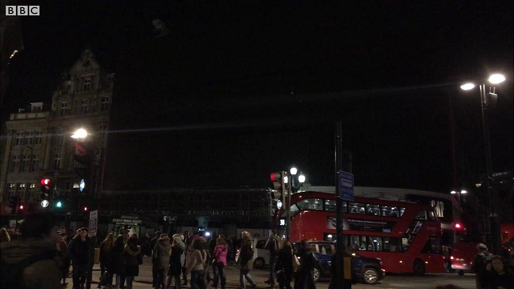 Piccadilly Circus power cut