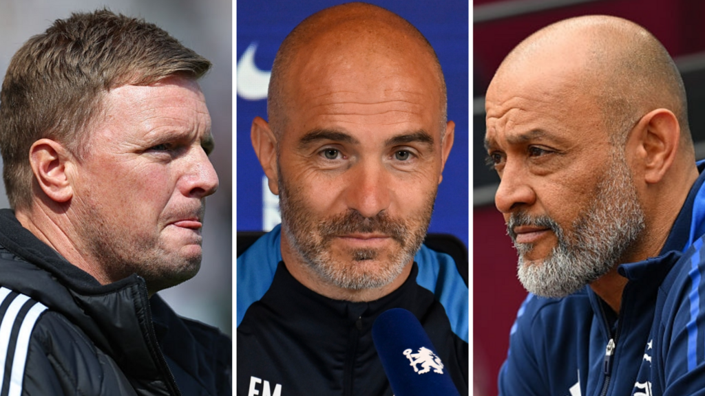 Eddie Howe, Enzo Maresca & Nuno Espirito Santo