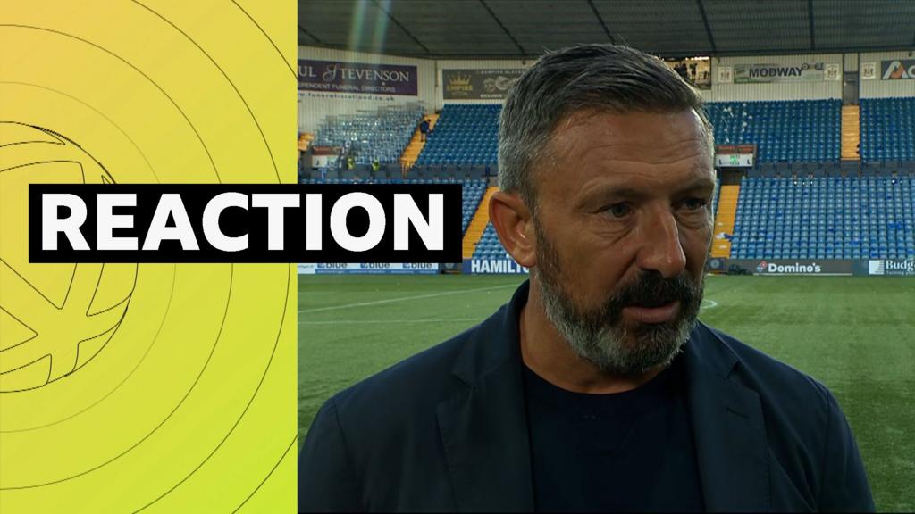 Kilmarnock response delights McInnes - BBC Sport