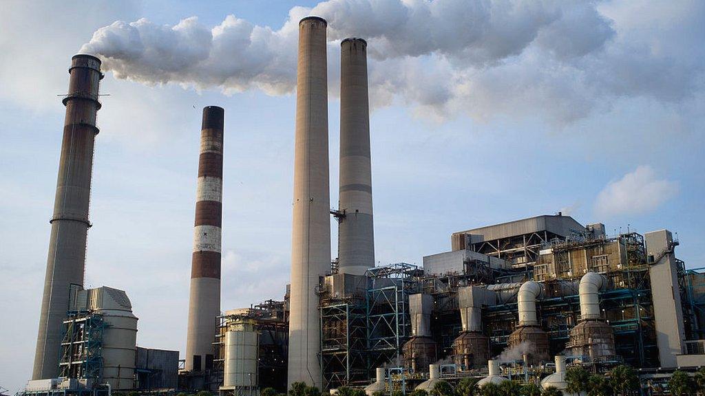 Big Bend Florida power plant in US