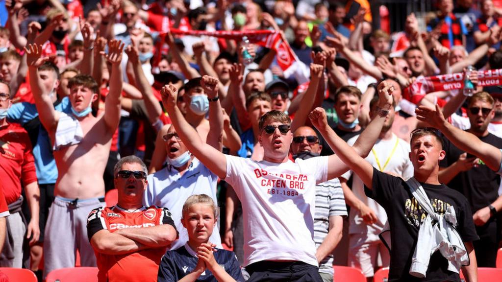 Morecambe celebrate