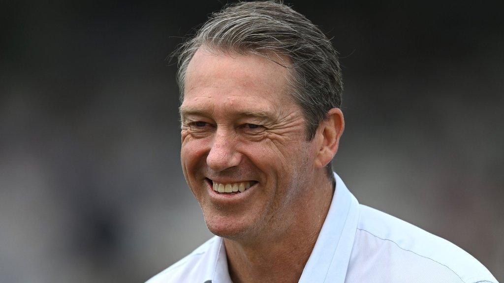 Former Australia bowler Glenn McGrath