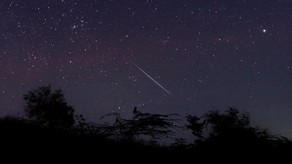 Geminids over Myanmar in 2018.