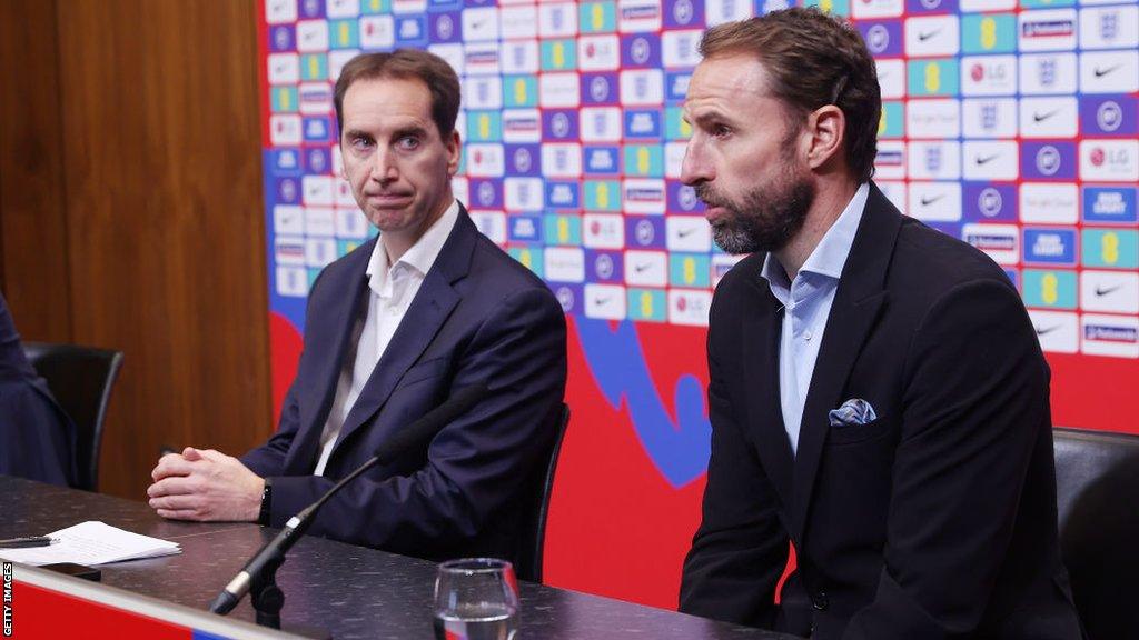 Mark Bullingham (left) has been the Football Association's chief executive since 2019