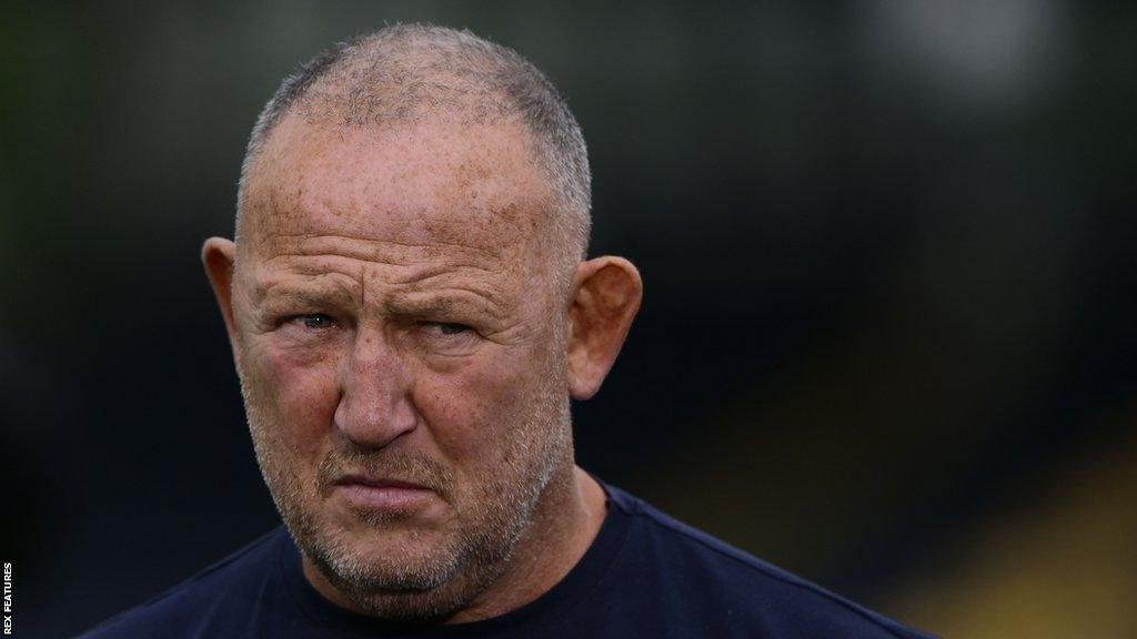 Steve Diamond during his time as Worcester boss