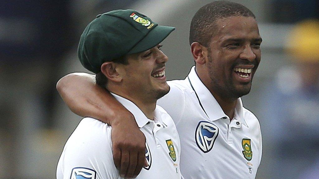 Quinton de Kock and Vernon Philander