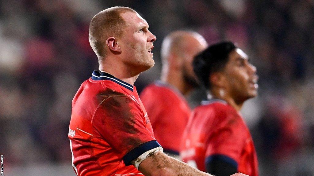 Keith Earls in action for Munster against Ulster earlier this year