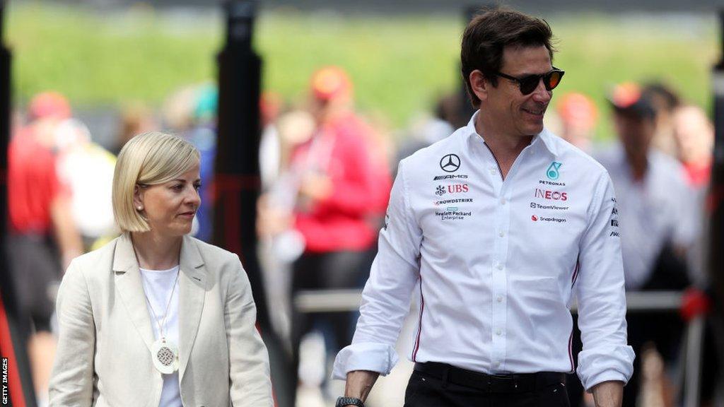 Susie and Toto Wolff