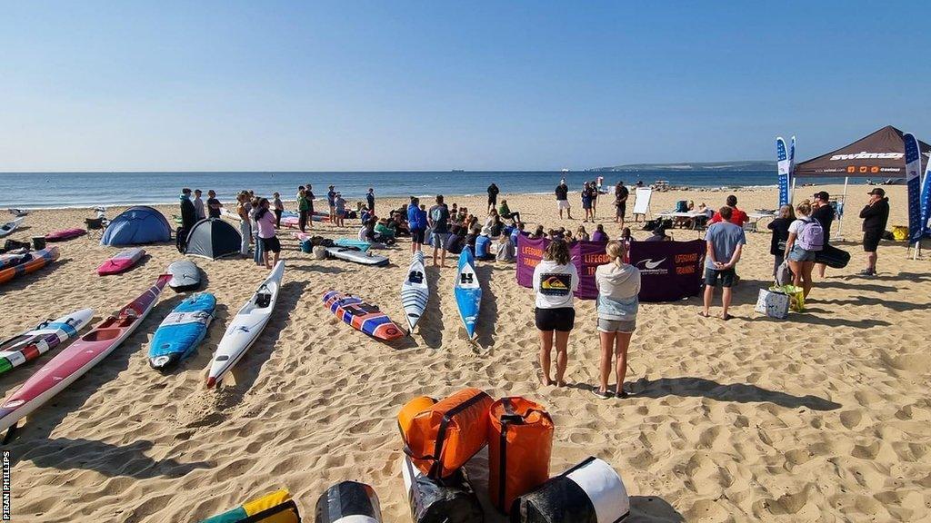 British lifeguards Piran, Ellie, Bob and Emma have been selected to represent GBR at the European Lifesaving Championships in Belgium.