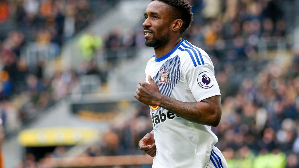 Jermain Defoe celebrates