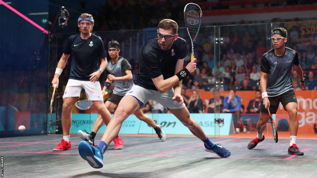 Scotland's Commonwealth Games squash bronze medallist Rory Stewart