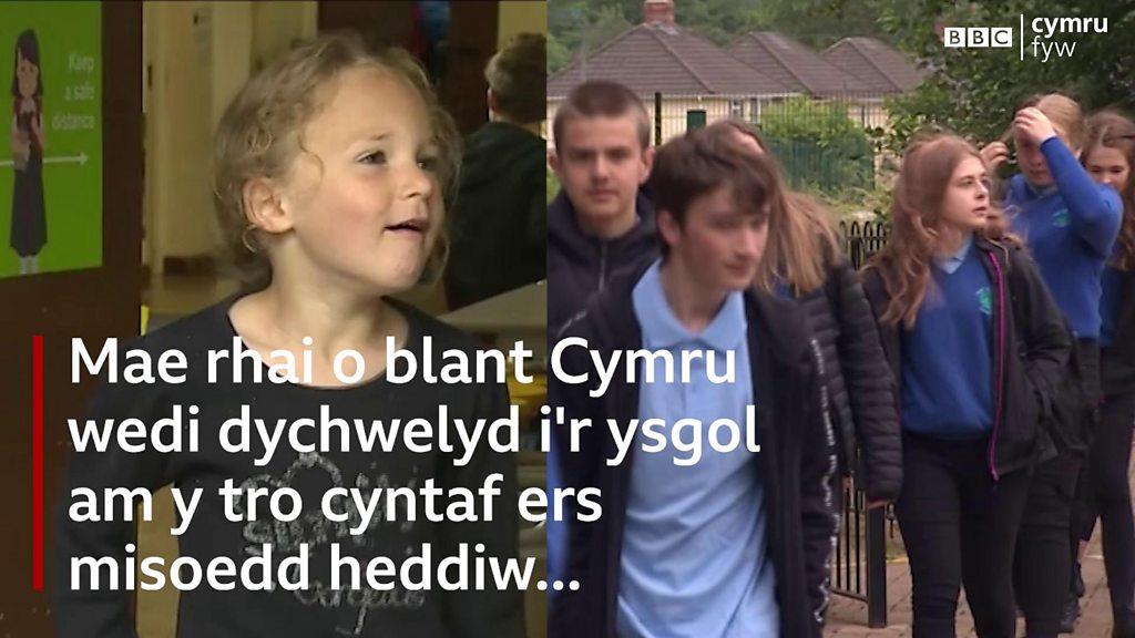 plant yn ol yn yr ysgol