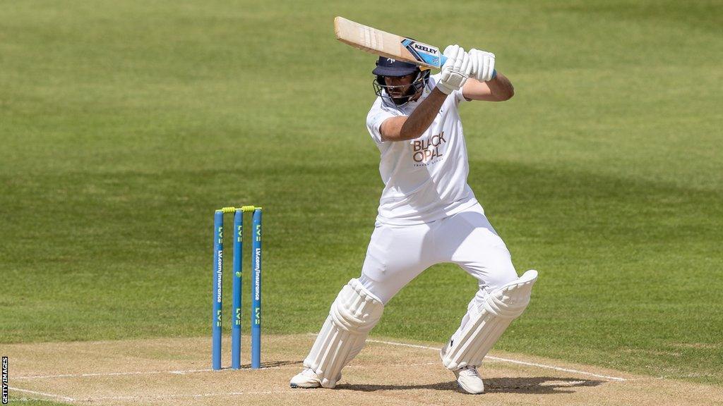 Jack Leaning batting for Kent