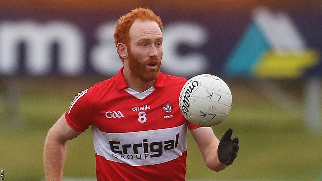 Conor Glass in action against Limerick