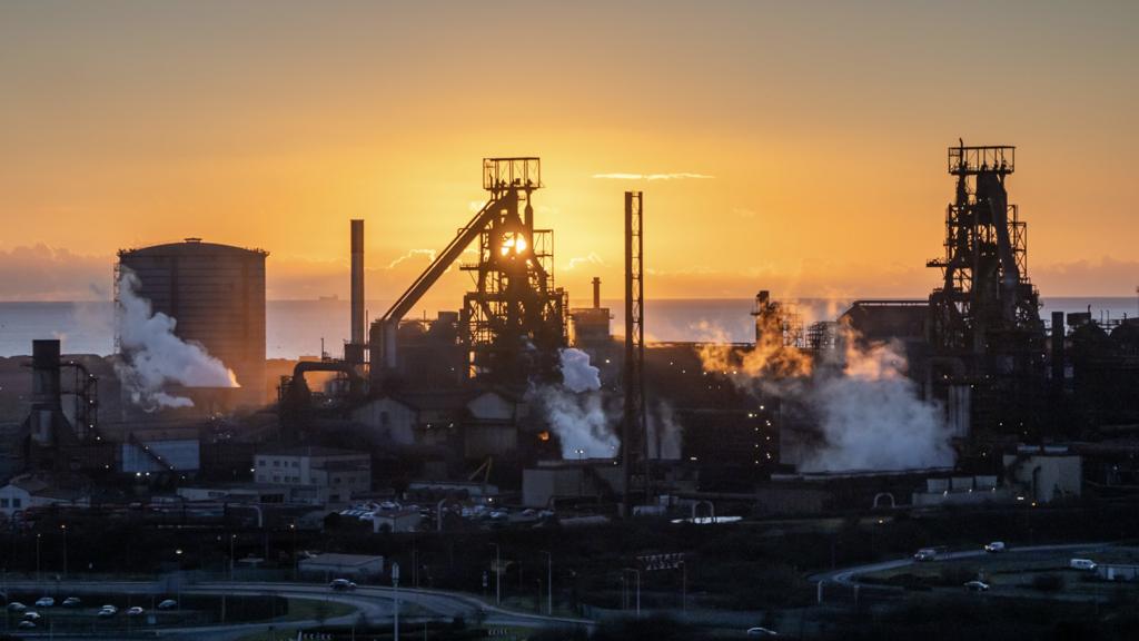 Tata Steel's Port Talbot steelworks in south Wales