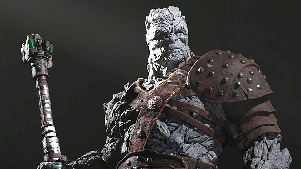 Korg in a scene from Thor: Ragnarok