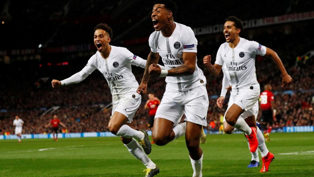 Presnel Kimpembe celebrates