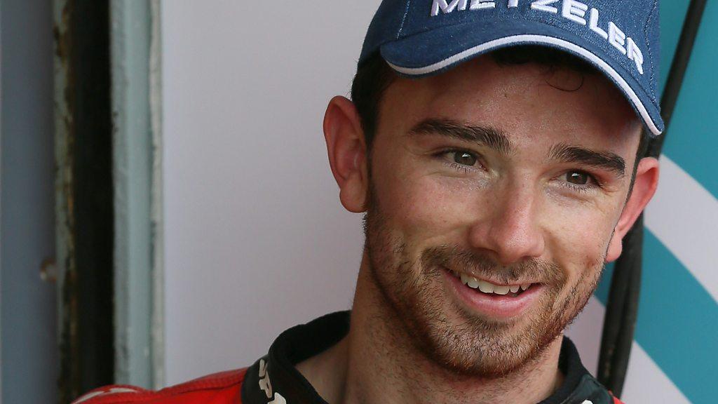 Glenn Irwin clinched his first British Superbike Championship race win in 2017