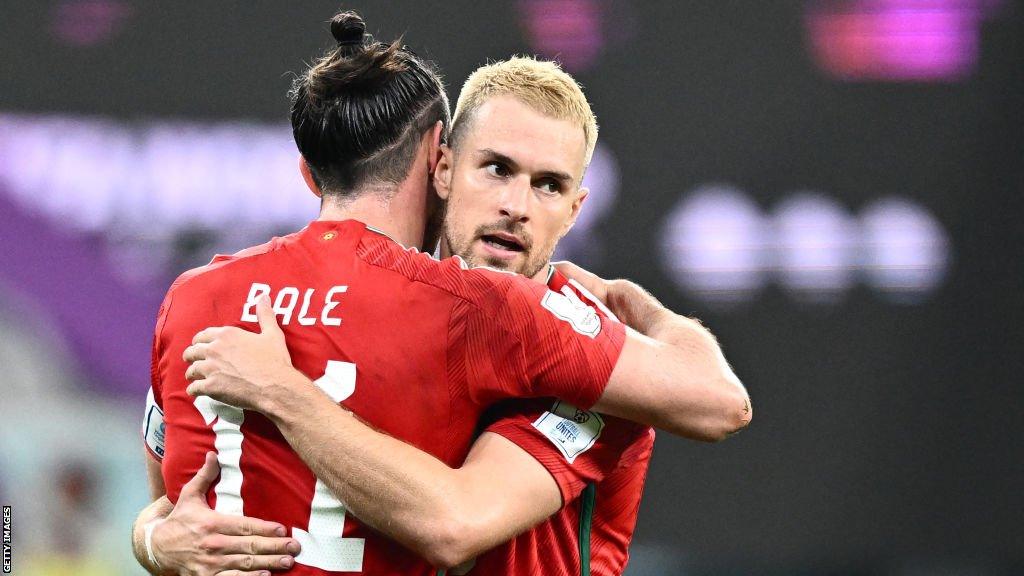 Gareth Bale and Aaron Ramsey