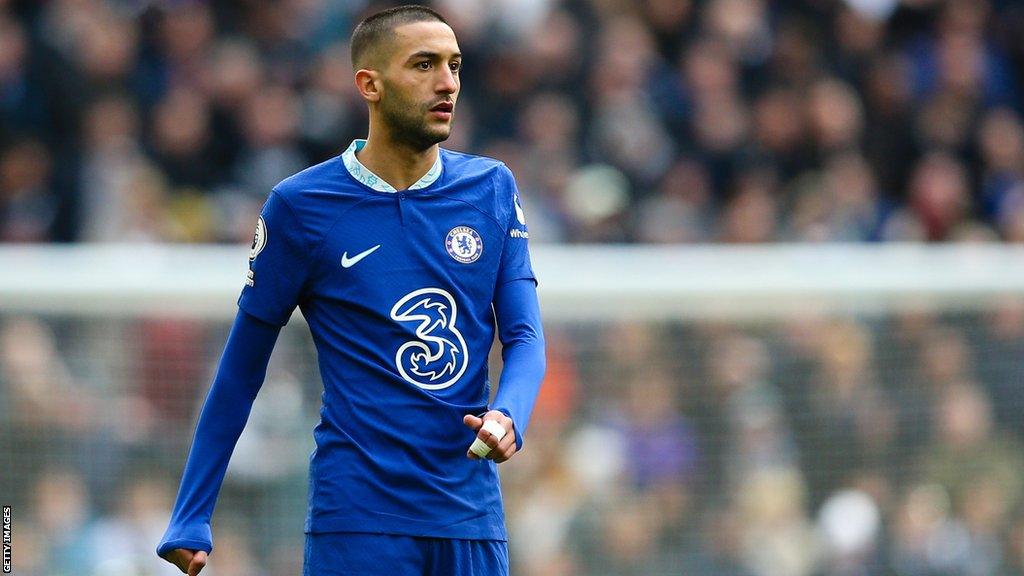 Chelsea winger Hakim Ziyech